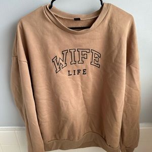 Women’s oversized sweater, she and largeShein large